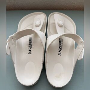 White Sandals Classic Design